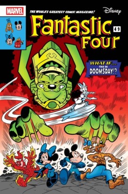 FANTASTIC FOUR #1 DISNEY WHAT IF? FANTASTIC FOUR HOMAGE VAR - PRESALE 7/9/25
