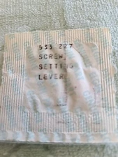 Elgin Screw Setting Lever 533 227