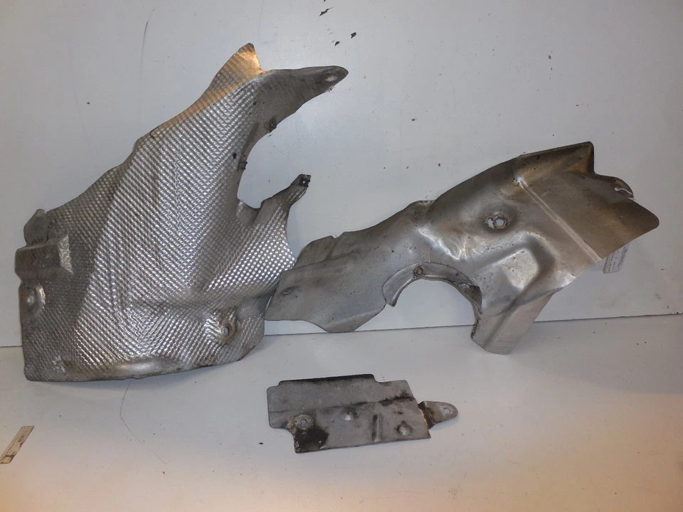 96-02 Mercedes W210 E320 Sedan Set of 3 Metal Heat Shield Guards E430 - Image 4 of 4