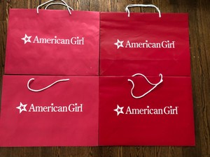 american girl shopping bag