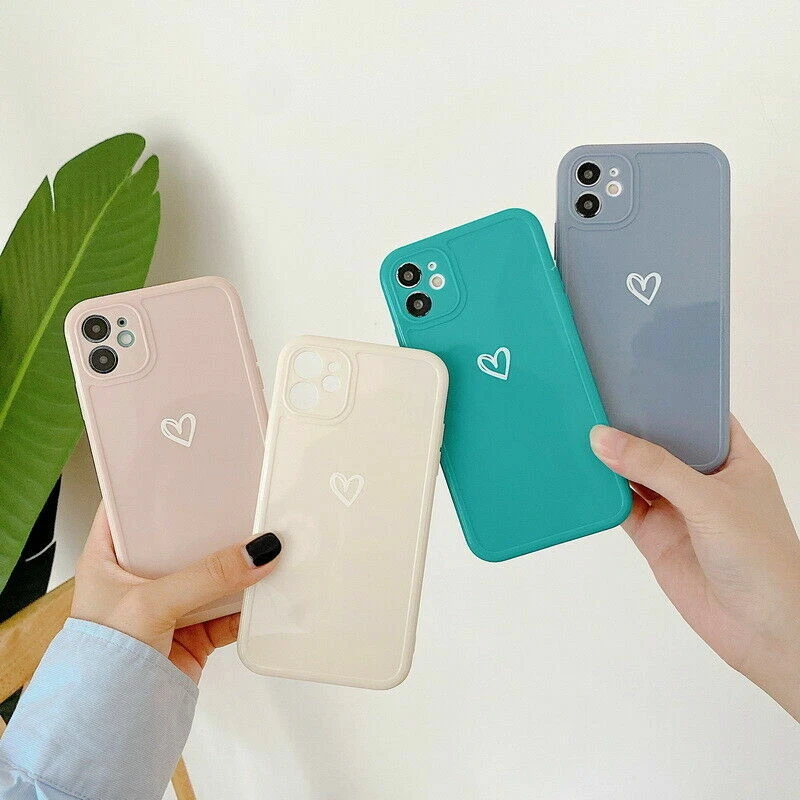 For Iphone 12 mini Pro Max 11 Pro X XS XR Cute Girls Women Phone Case Cover