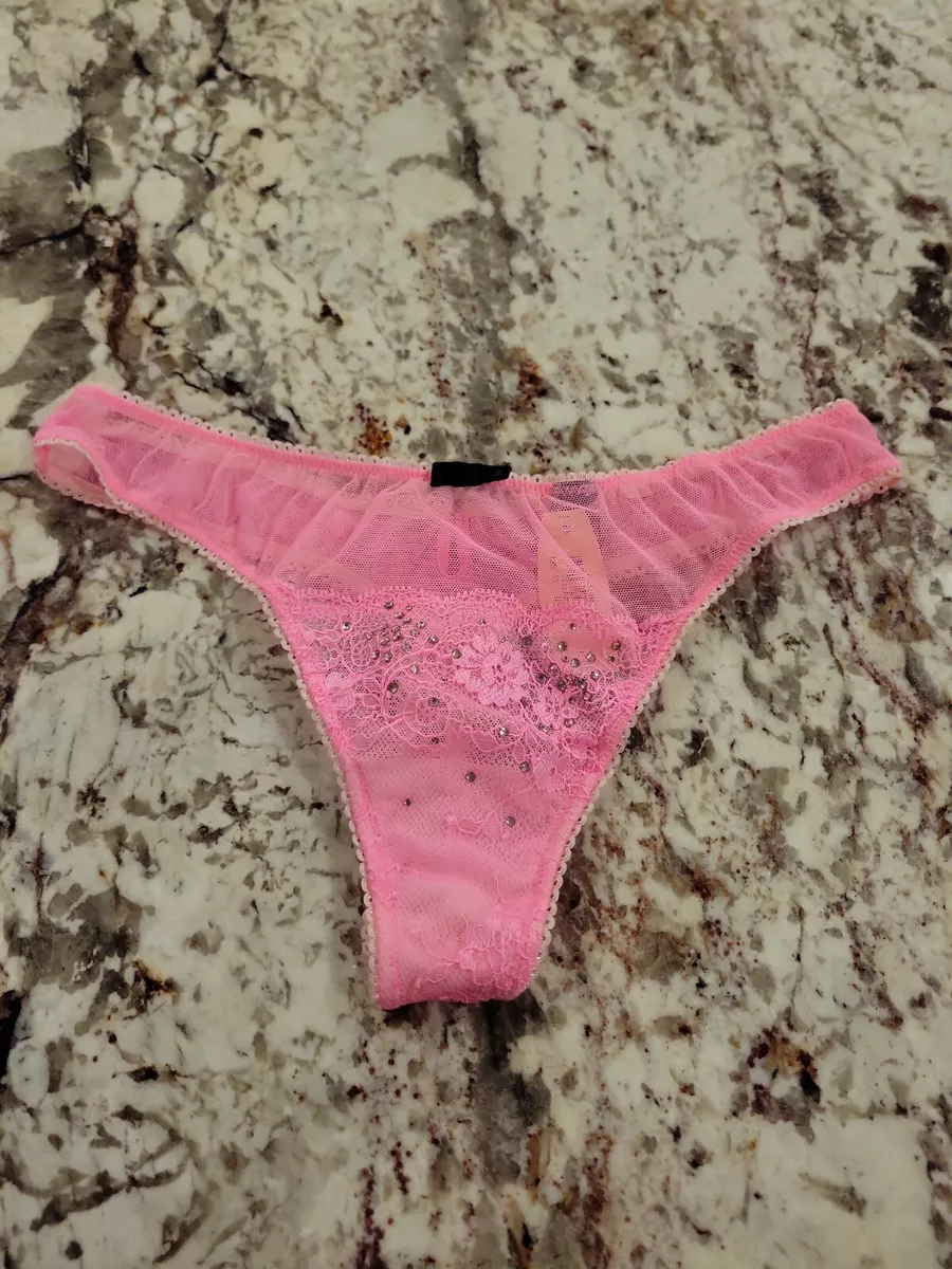 Pink thongs sales