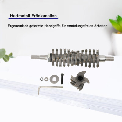 Hartmetall-Fräslamellen für Walzenfräse granite & marble masonry mit 24 Klingen