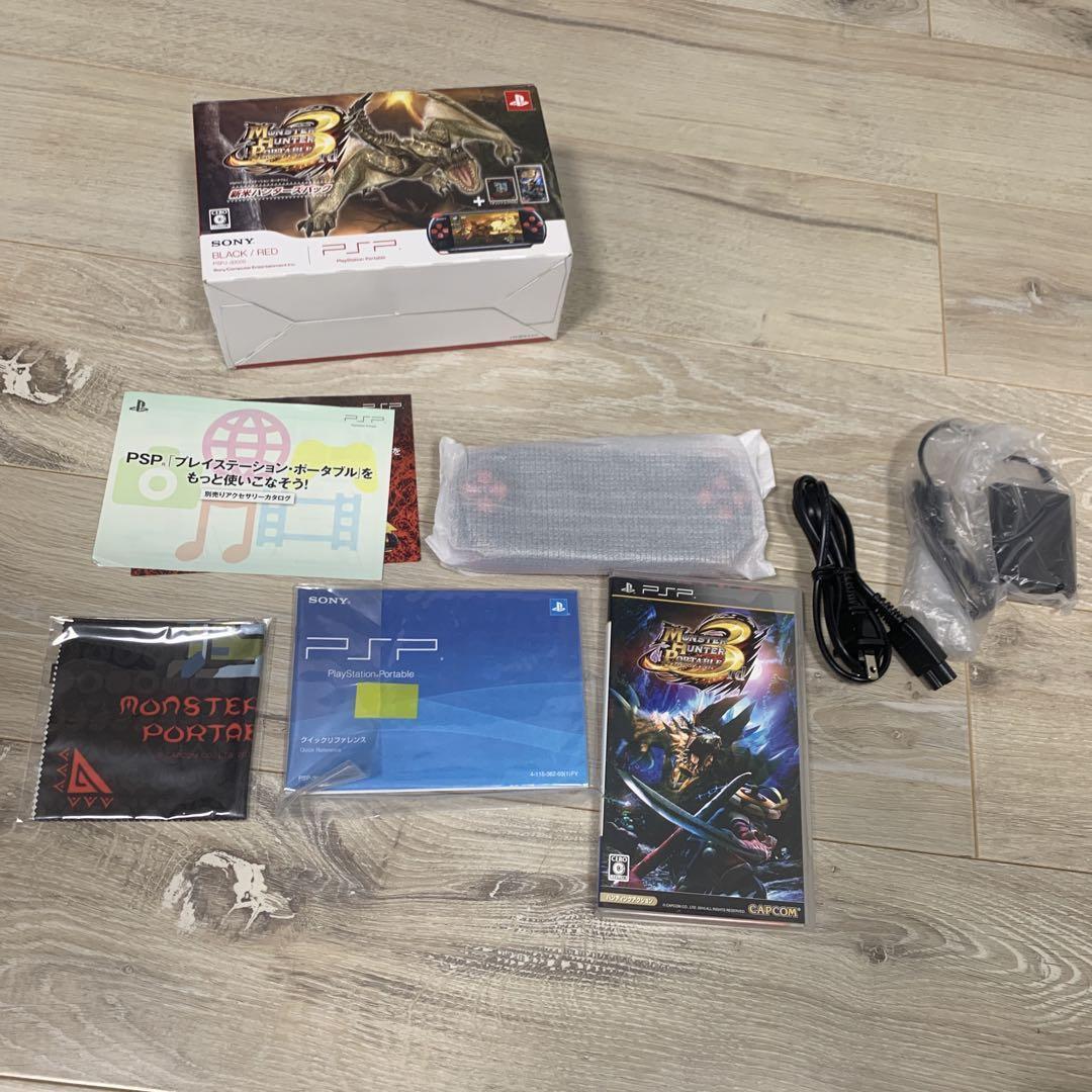 Sony PSP-3000 Monster Hunter Portable 3rd Hunter's Pack Sony PSP-3000 Monster Hunter Portable 3rd Hunter's Pack