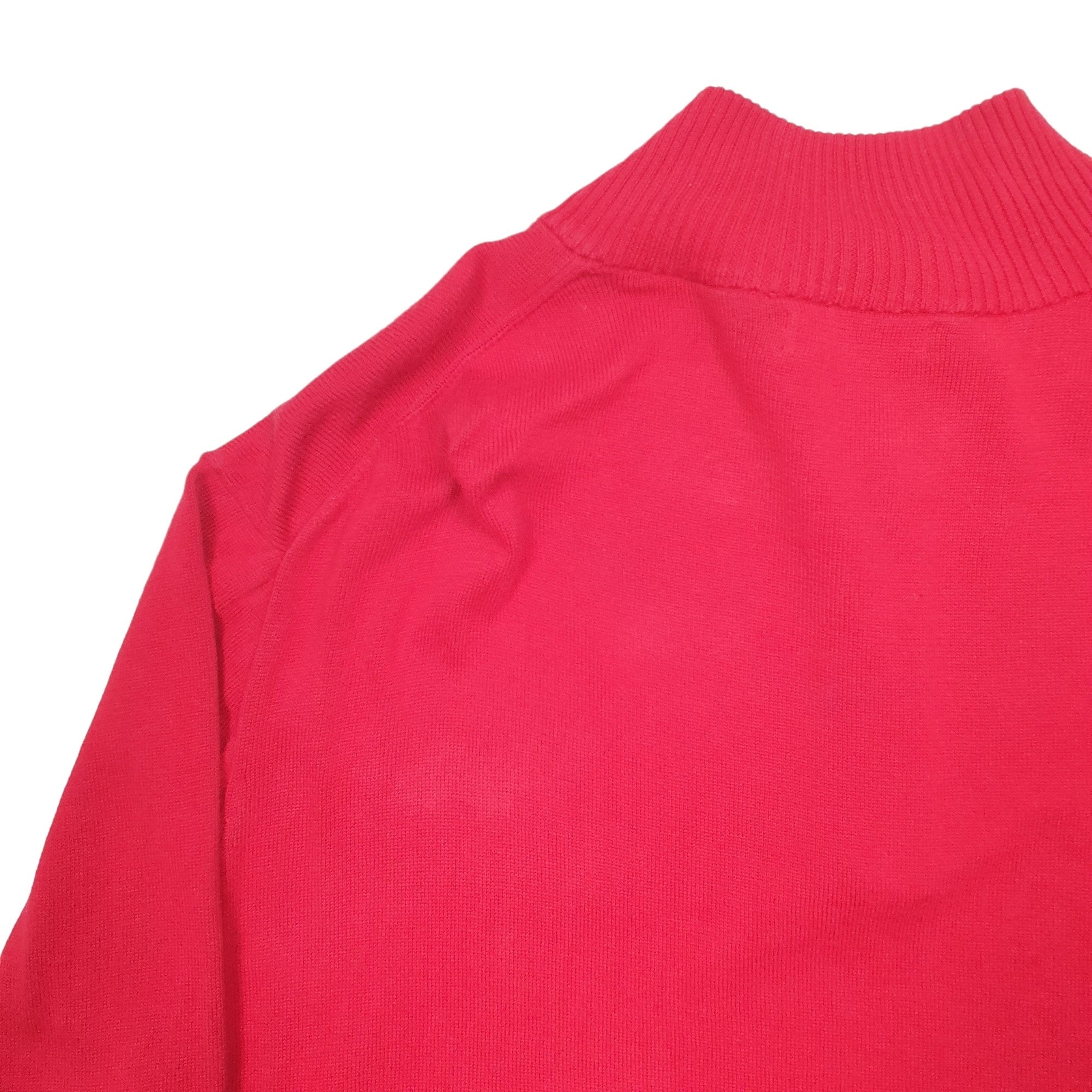 NAUTICA 1/4 Quarter Zip Cotton Blend Jumper Sweatshirt Mens XL image 4