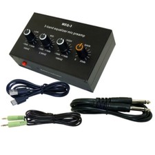 MEQ-3 3-Band Equalizer Microphone Amplifier for Live Dynamic Mic Preamplifier