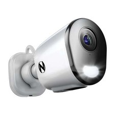 Wi-Fi IP Plug In 4K HD Deterrence Camera with 2-Way Audio and Audio Alerts and S
