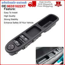 Front Driver Side Electric Window Control Switch For Peugeot 307 2000-2008 1.4L