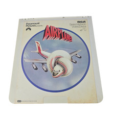 Vintage Airplane 1981 RCA SelectaVision CED Videodisc Paramount Comedy