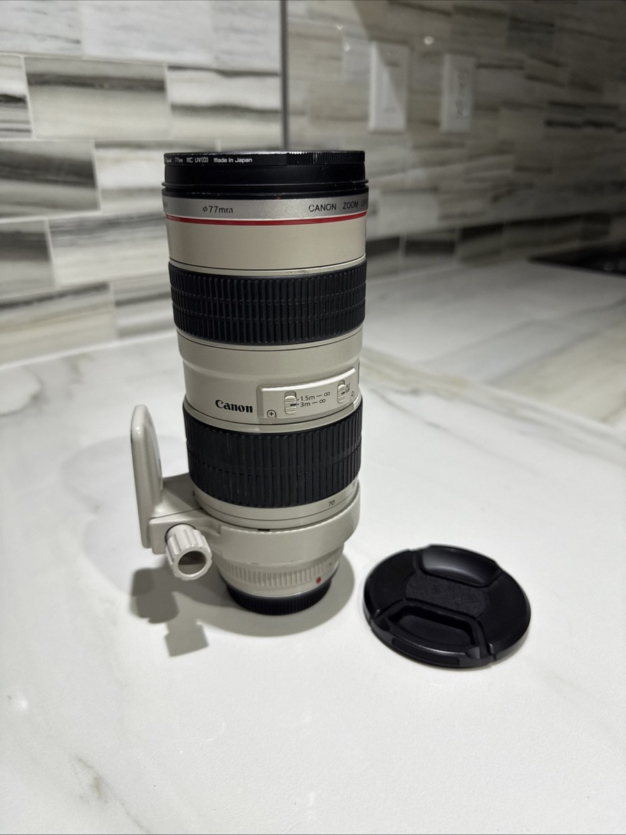 Cannon Zoom Lens EF 70-200mm f2.8 L Ultrasonic Lens | eBay
