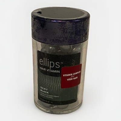 NEW Ellips Hair Vitamin Silky Black Serum/Oil   With Bottle   Hair Treatment   B