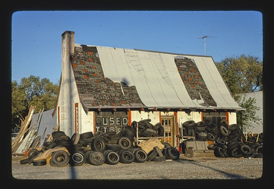 #ad Photo:Wichita Kansas 1979 Old Gas Station Tire Shop $13.49