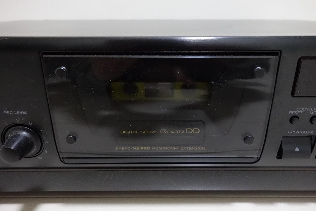 希少 RS-BX747 Technics テクニクス 3ヘッド カセットデッキ 【動作