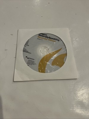 Nuance Dragon NaturallySpeaking Version 13  Recorder Edition Software
