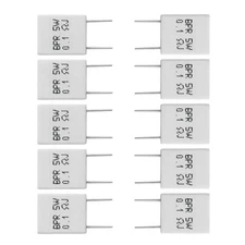 10 pcs 0.1R 5 for W 5% Cement Resistor 0.1Ohm Non-Inductive Resistor BPR56