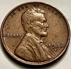 1938-S San Francisco Lincoln Wheat Cent Last Pre-War S-Mint Nice Circ BN965