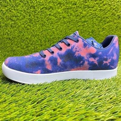 Nobull Canvas Trainer Womens Size 7.5 Blue White Athletic 
