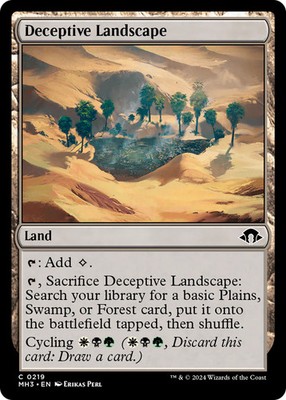 Deceptive Landscape [Modern Horizons 3] Foil Near Mint