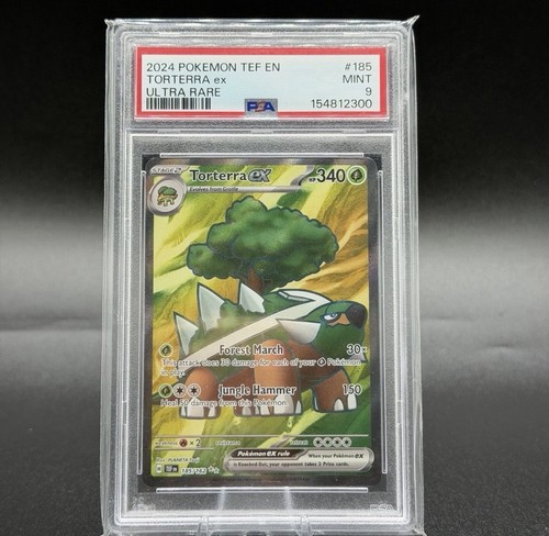 Torterra ex graded PSA 9 for sale on eBay