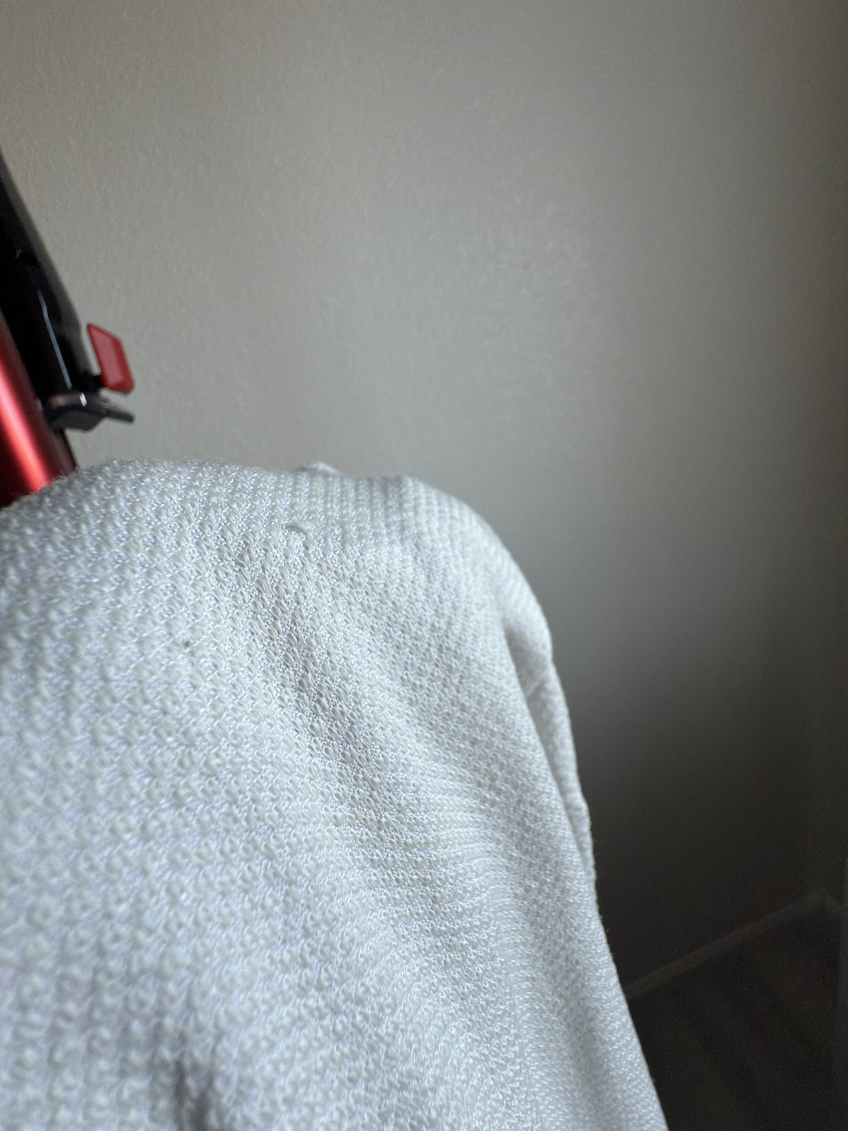 VELOCIO Men’s Merino Mesh Long Sleeve (LS) Base Layer. Medium. Light Grey. Used.