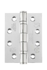 3 x Zoo Hardware ZHSS243S3 Grade 13 CE Fire Rated Ball Bearing Hinges (Square)