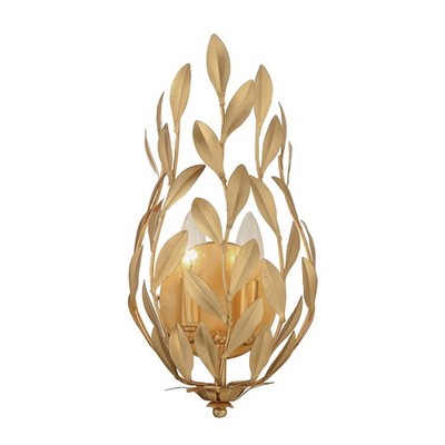 Antique Gold  Wall Sconce from the Broche Collection