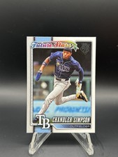 2026 Topps Baseball #342 Chandler Simpson, Tampa Bay Rays (Future Stars)
