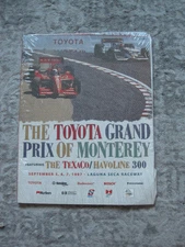Toyota Grand Prix Of Monterey 1997 At Laguna Seca Raceway Commemorative Book