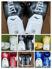 Everlast Elite Pro Boxing Gloves Lace Up type Sparring Gloves 8oz-16oz