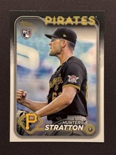 HUNTER STRATTON 2024 Topps Update Golden Mirror SSP Image Variation #US348 RC