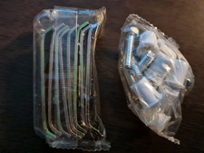 Fixing Clips Brackets Clamps Kit x8 for Undermount Kitchen Sink