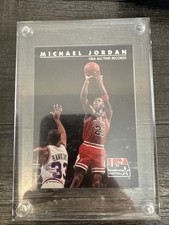 Michael Jordan 1992 SkyBox USA Basketball NBA All-Time Records #45
