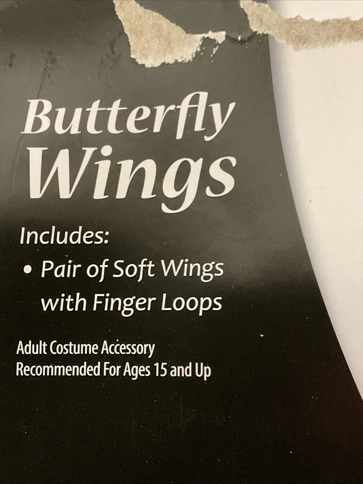 🥥 Accesorios de Disfraz Alas Mariposa Naranja Adulto🆕COMO SE MUESTRA Foto 3 de 4