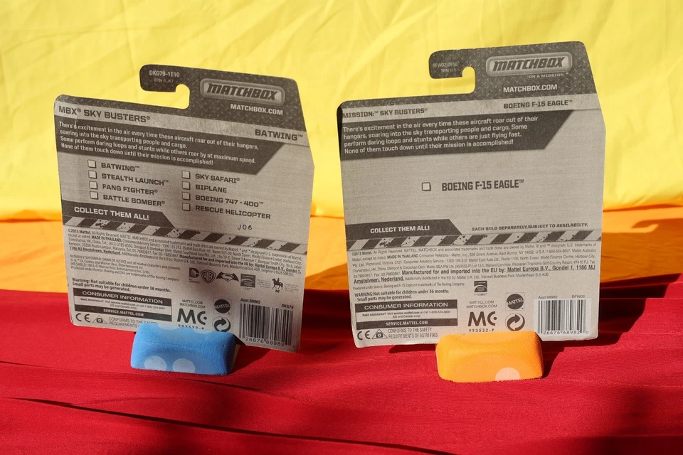 🔥 Matchbox Sky Busters BATWING + F-15 EAGLE Jet Set DC Batman  2-Pack Sealed🔥 - Image 4 of 4