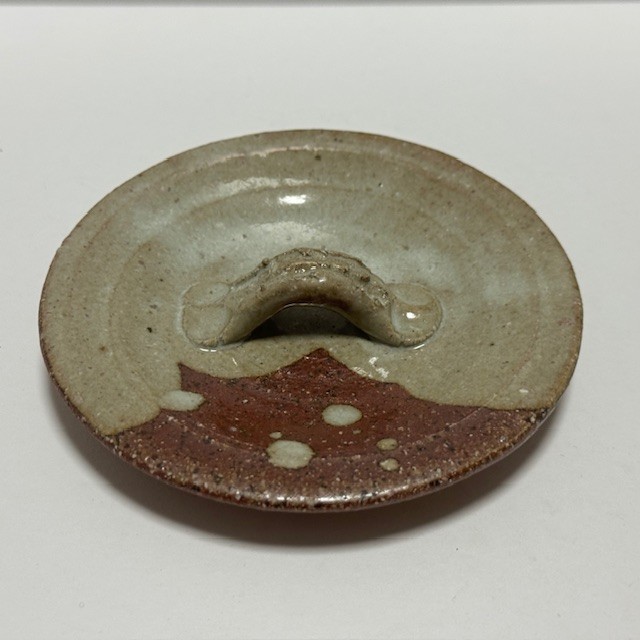 Japanese Tea ceremony Mizusashi Fresh Water Container Pot Shigaraki ware