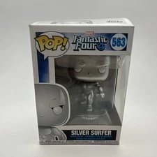 NIB Funko Pop Marvel Silver Surfer #563 Box Dent