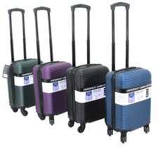 Ryanair NUOVA MISURA 40x30x20cm 4 Ruote Valigia Rigida Cabina Trolley Borsa Viaggio