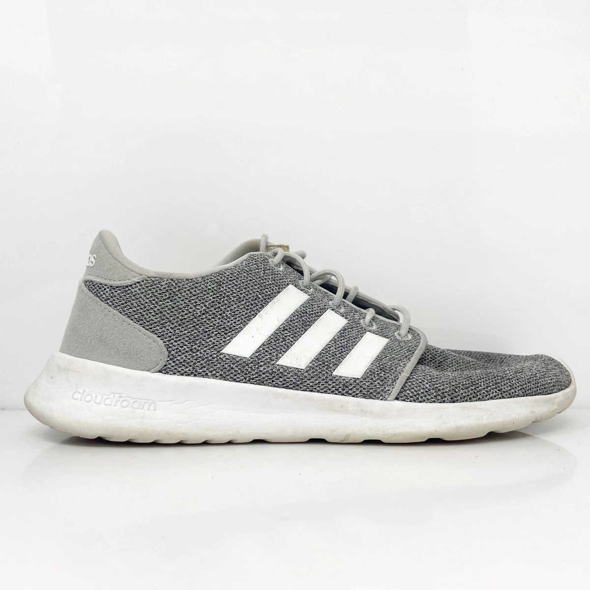 adidas gazelle silver green womens Adidas Cloudfoam QT Racer Running Women's Shoes Clear Onix/ White main image 1