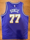 Luka Doncic Signed Autographed Los Angeles Lakers Purple Jersey PSA/DNA COA