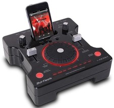 Mobile DJ console mixer a 3 canali