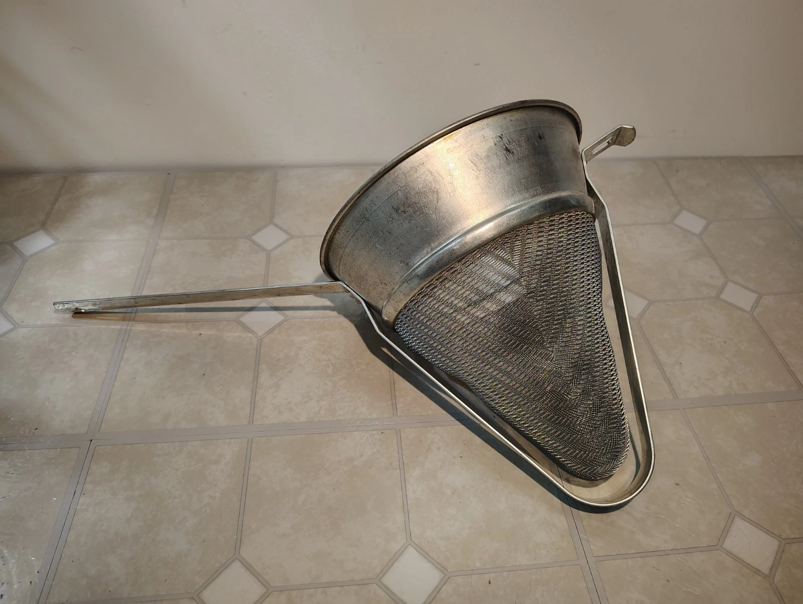 Cobel (GOBEL) 200 Bouillon Strainer Steel w/ Stainless Fine Mesh Sieve France