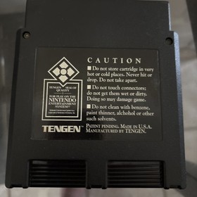 Nintendo NES Super Sprint Racing Game Tengen 1989 ORIGINAL!!! Awesome shape