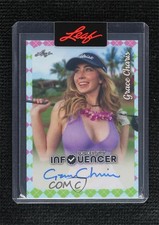 2023 Leaf Pop Century Influencer Auto 932/1347 Grace Charis #IA-11 Auto 0c3