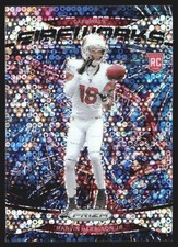2024 Panini Prizm Fireworks No Huddle Marvin Harrison Rookie #20 JW1
