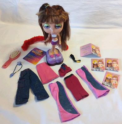 1999 Nikki Diva Star talking interactive Doll NOT tested Mattel Clothes LOT 16