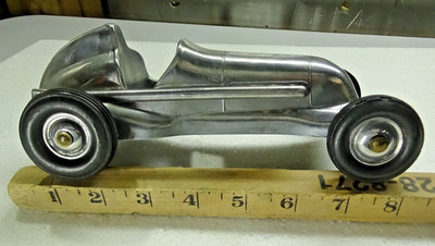 Vintage 1947 Cox Thimble Drome Special Aluminum Champion Midget Race Car No 1