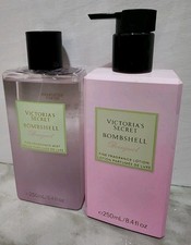 2 Pcs Set Victoria's Secret Bombshell Bouquet Fragrance Mist Body Spray  Lotion