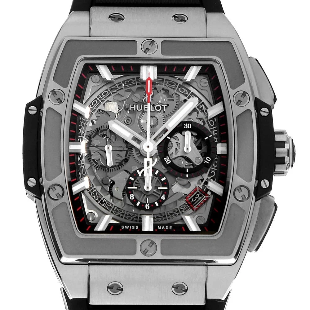 Hublot — HUBLOT Spirit of Big Bang Titanium Chronograph 641.NX.0173.LR second hand mens