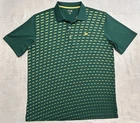 Masters Tech Golf Polo Shirt  Mens L Green Augusta National Performance Polo