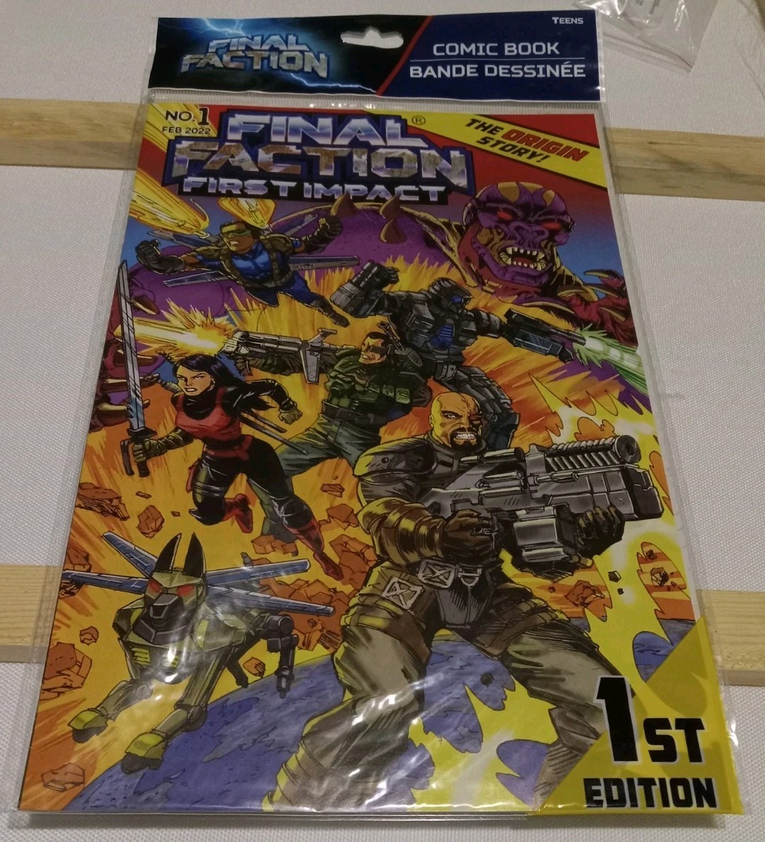RECALLED Dollar Tree Comic FINAL FACTION First Impact 1 2022 1st